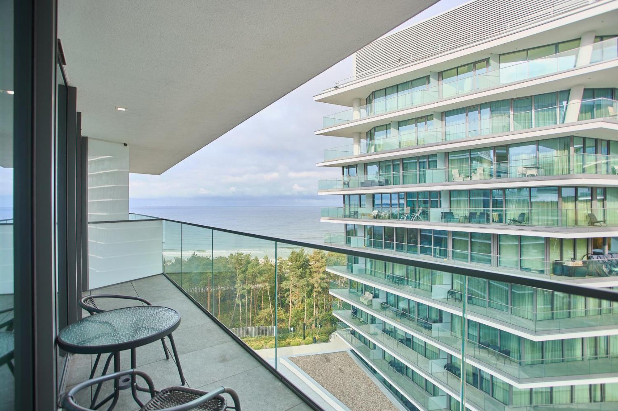 Wave De Luxe Studio Resort&Spa 755B - Sea View Miedzyzdroje Dış mekan fotoğraf