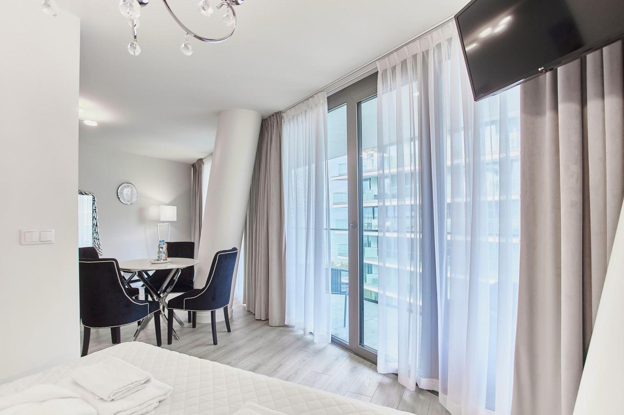 Wave De Luxe Studio Resort&Spa 755B - Sea View Miedzyzdroje Dış mekan fotoğraf